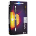 207 SIGNO GEL ULTRA MICRO RETRACTABLE GEL PEN, 0.38MM, BLACK INK, SMOKE BARREL