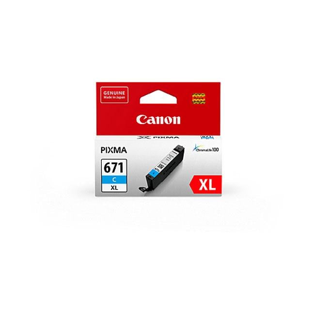 Canon CLI671XL Cyan Ink Cart