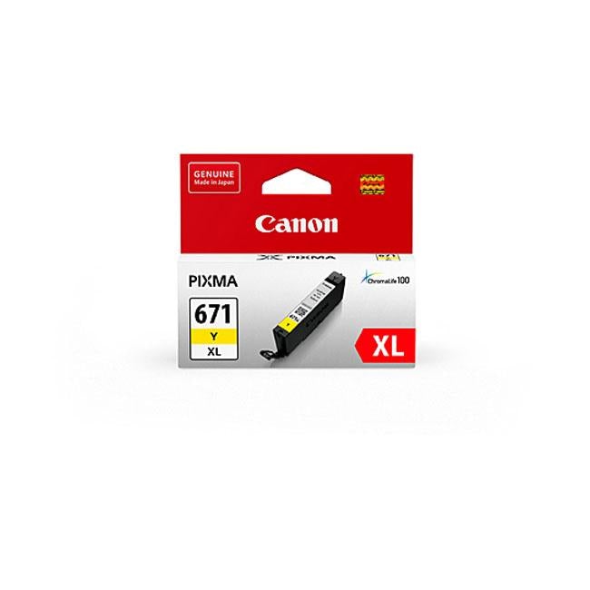Canon CLI671XL Yellow Ink Cart