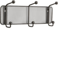 Safco Onyx Mesh Wall Rack, 3-Hook [6402]